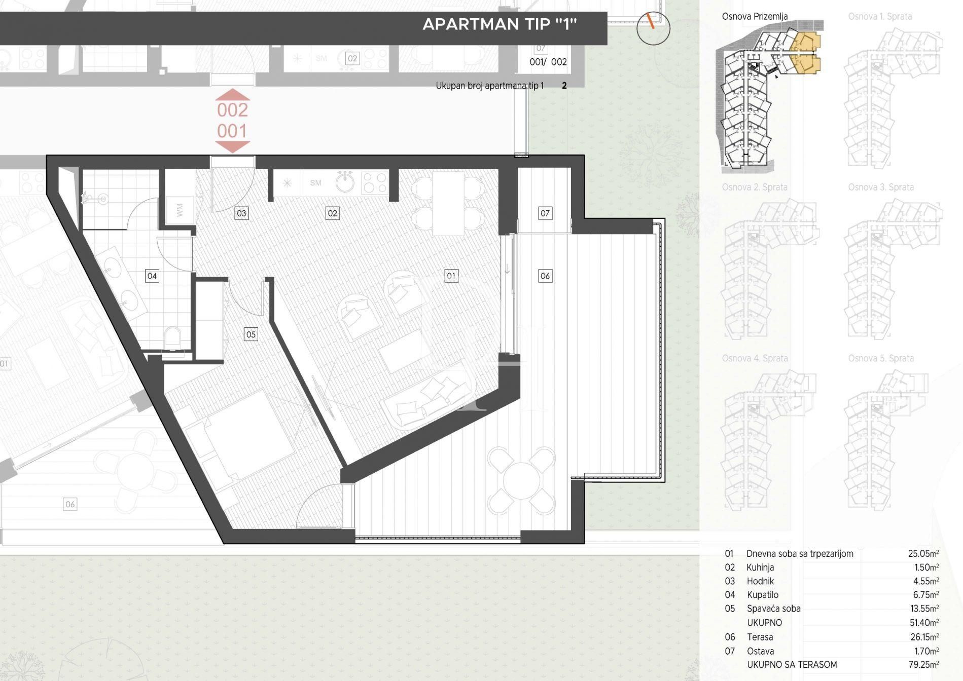 Апартаменты в Бечичах, Черногория, 70м2 - стоимость 238&nbsp;947€ - Ref: 70983 фото 3