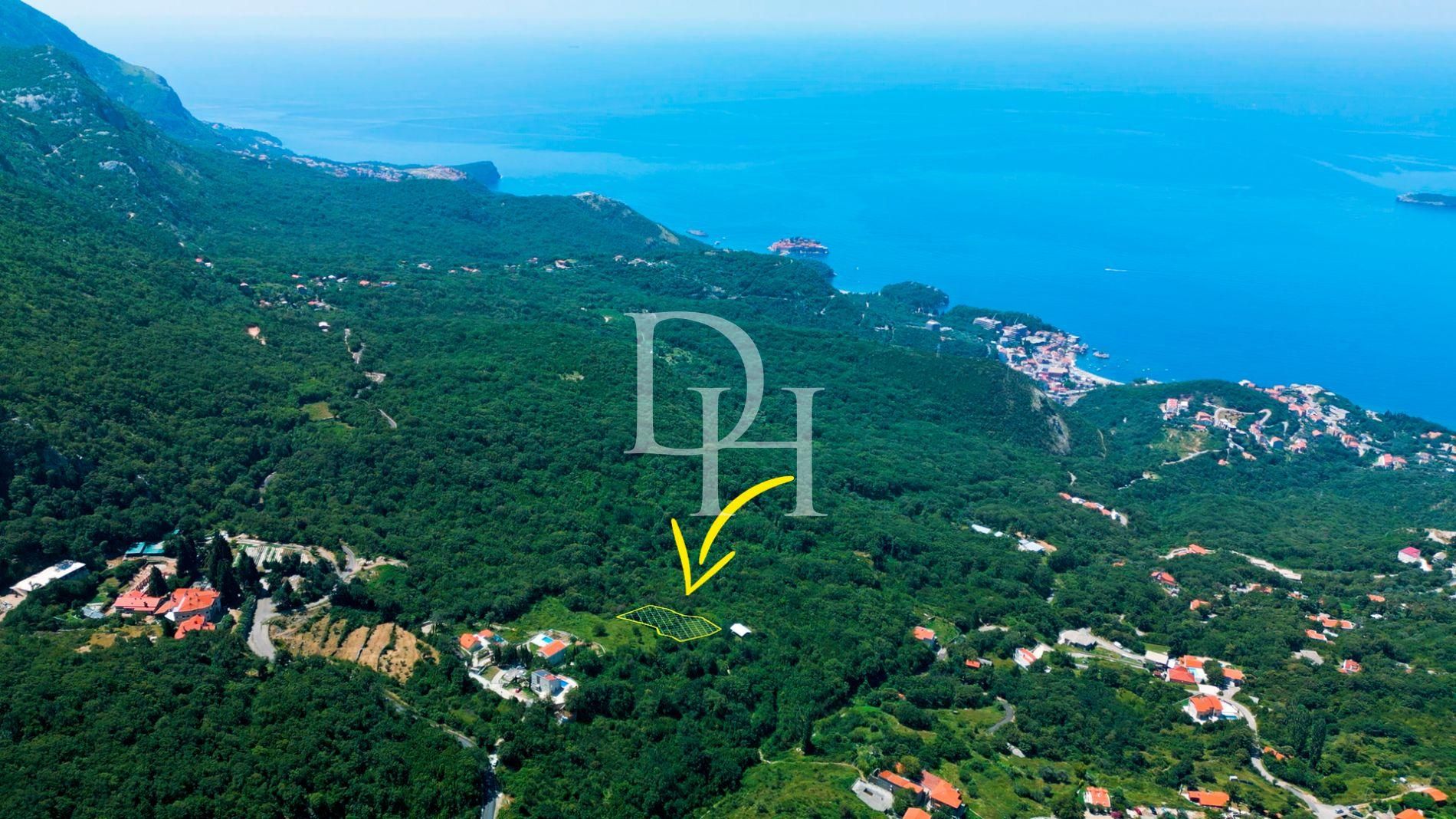 Działka w Budvie, Czarnogóra, 1 088m2 - koszt 119&nbsp;680€ - Ref: 71922 zdjęcia 2