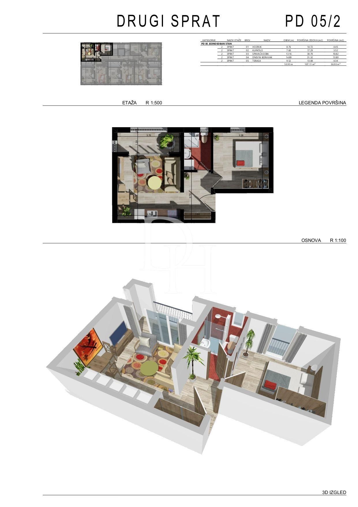 Апартаменты в Баре, Черногория, 38м2 - стоимость 107&nbsp;097€ - Ref: 71920 фото 8