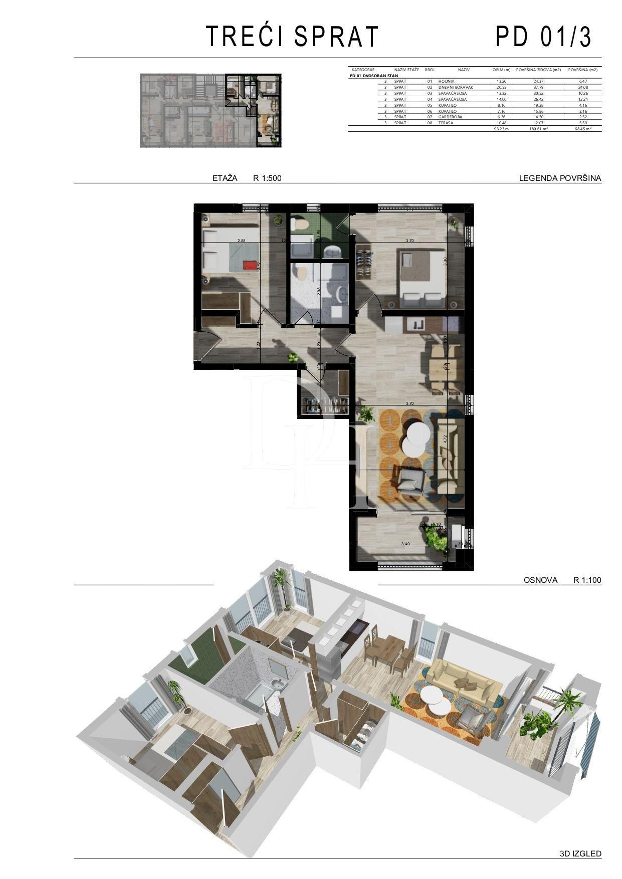 Апартаменты в Баре, Черногория, 38м2 - стоимость 107&nbsp;097€ - Ref: 71920 фото 9