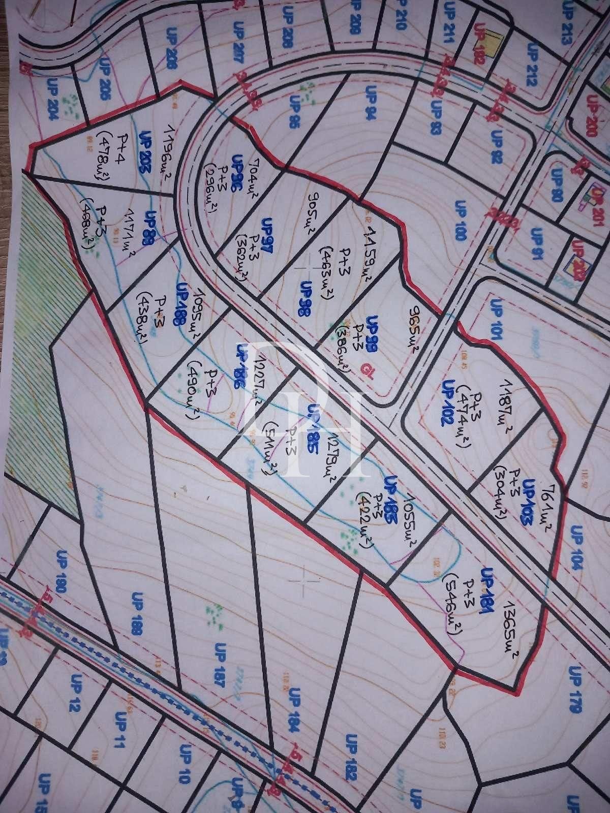 Ділянка в Утіху, Чорногорія, 15 676м2 - вартість 65€ - Ref: 71849 фото 3