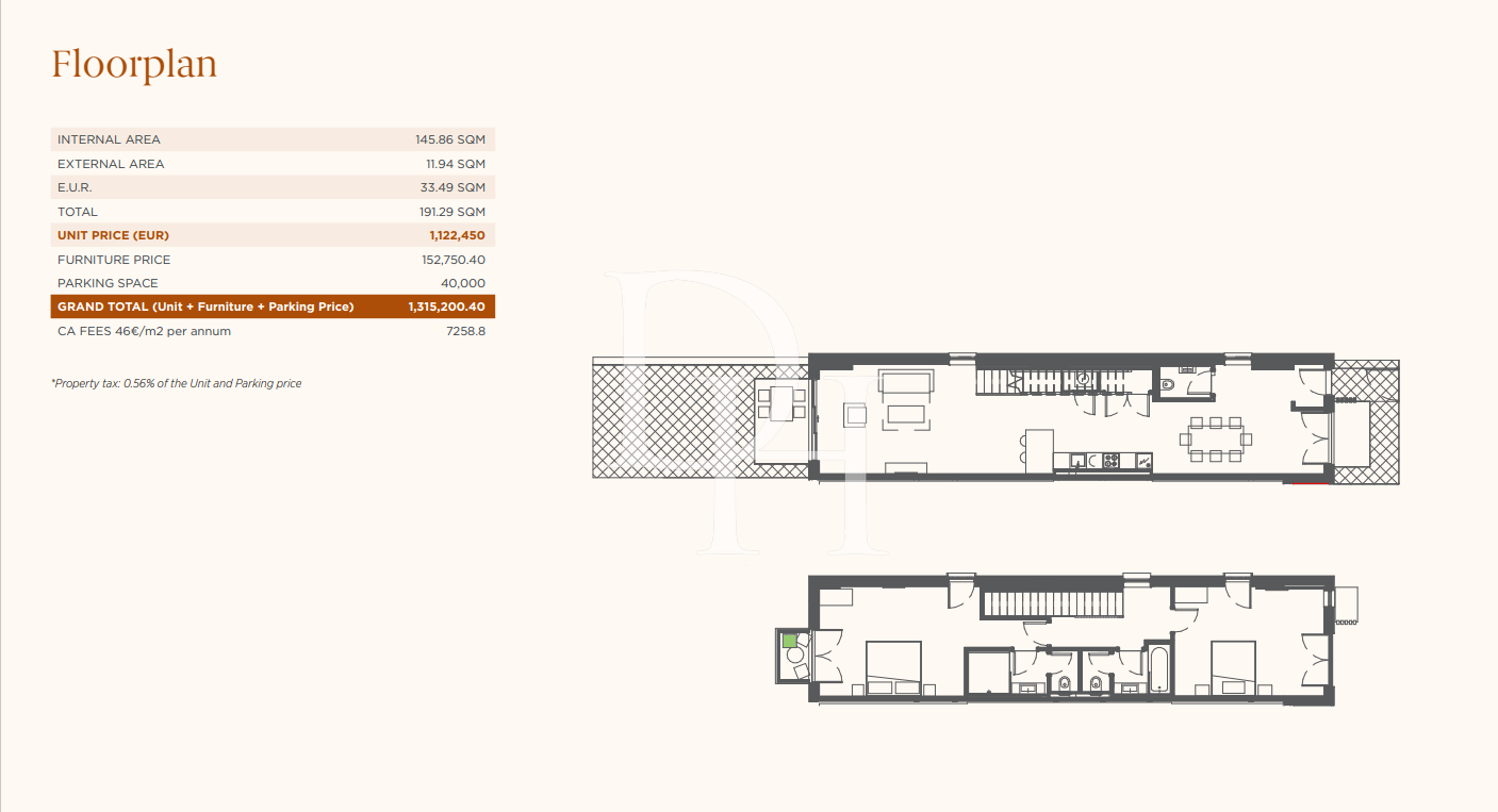 Mieszkania w Tivat, Czarnogóra, 191m2 - koszt 1&nbsp;315&nbsp;200€ - Ref: 71815 zdjęcia 1