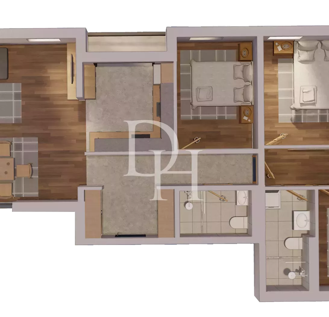 Пентхаус в Баре, Черногория, 81м2 - стоимость 216&nbsp;000€ - Ref: 71808 фото 1