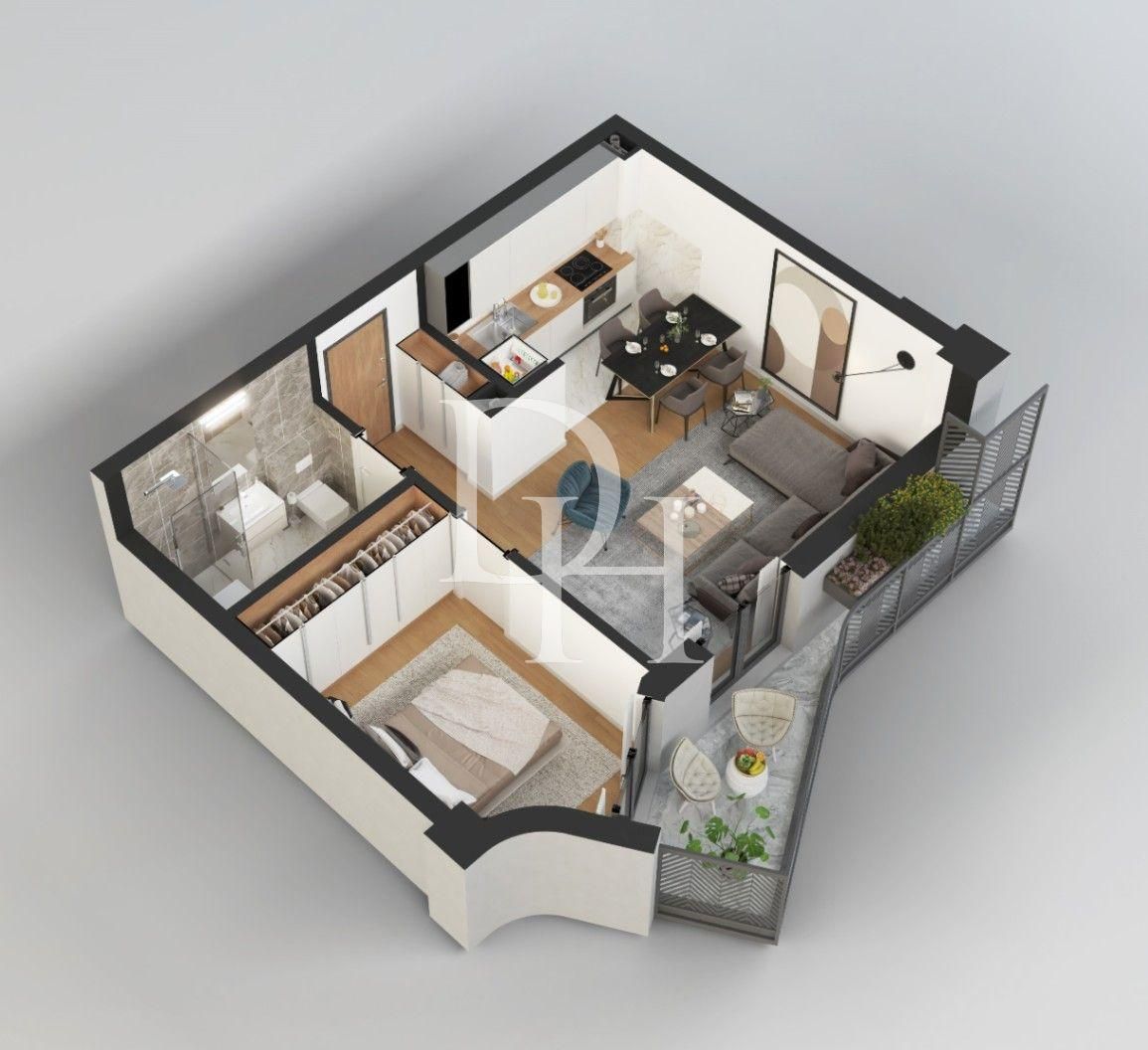 Апартаменти у Барі, Чорногорія, 45м2 - вартість 99&nbsp;000€ - Ref: 71427 фото 5