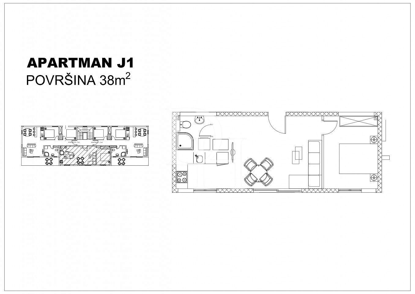 Апартаменты в Тивате, Черногория, 38м2 - стоимость 218&nbsp;000€ - Ref: 71381 фото 5