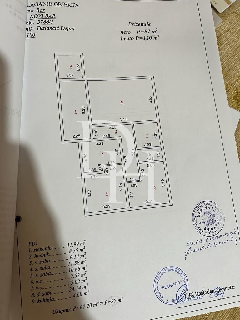 Коттедж в Баре, Черногория, 194м2 - стоимость 209&nbsp;000€ - Ref: 71368 фото 6