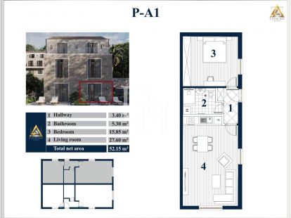Mieszkania w Prcanj w Kotorze, Czarnogóra, 140m2 - koszt 236&nbsp;500€ - Ref: 71128 zdjęcia 4