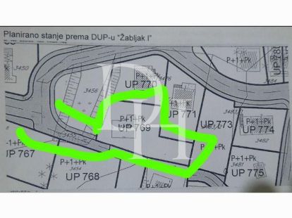 Ділянка у Жабляку, Чорногорія, 450м2 - вартість 88&nbsp;000€ - Ref: 71060 фото 5