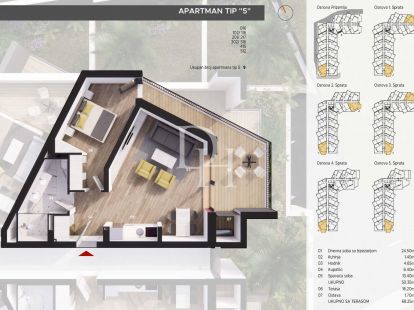 Mieszkania w Becici, Czarnogóra, 59m2 - koszt 153&nbsp;236€ - Ref: 70982 zdjęcia 3