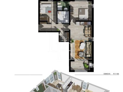 Апартаменты в Баре, Черногория, 38м2 - стоимость 107&nbsp;097€ - Ref: 71920 фото 9