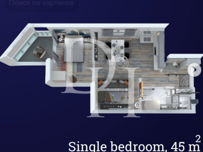 Апартаменты в Баре, Черногория, 44м2 - стоимость 103&nbsp;200€ - Ref: 71889 фото 3