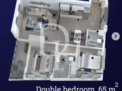 Апартаменты в Баре, Черногория, 44м2 - стоимость 103&nbsp;200€ - Ref: 71889 фото 6