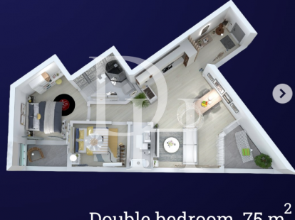 Апартаменты в Баре, Черногория, 44м2 - стоимость 103&nbsp;200€ - Ref: 71889 фото 7