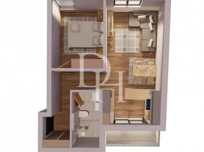 Apartments in Bar, Montenegro, 45m2 - for 111&nbsp;250€ - Ref: 71807 photo 2