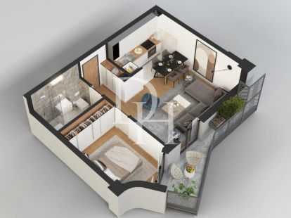 Апартаменти у Барі, Чорногорія, 45м2 - вартість 99&nbsp;000€ - Ref: 71427 фото 5