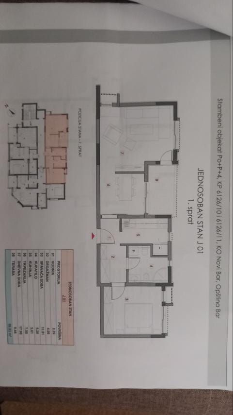 Апартаменты в Баре, Черногория, 37м2 - стоимость 74&nbsp;000€ - Ref: 72264 фото 13