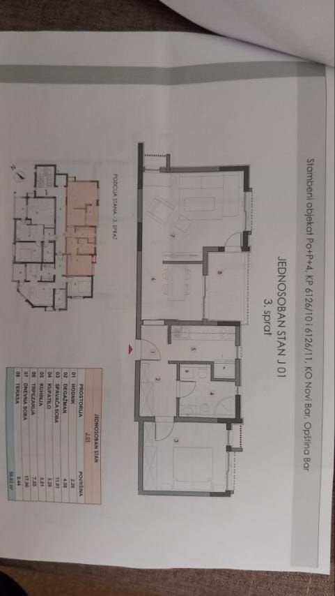 Апартаменты в Баре, Черногория, 37м2 - стоимость 74&nbsp;000€ - Ref: 72264 фото 14