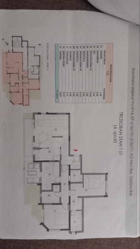 Апартаменты в Баре, Черногория, 37м2 - стоимость 74&nbsp;000€ - Ref: 72264 фото 6