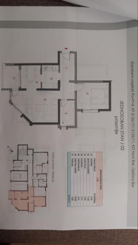 Апартаменты в Баре, Черногория, 37м2 - стоимость 74&nbsp;000€ - Ref: 72264 фото 8