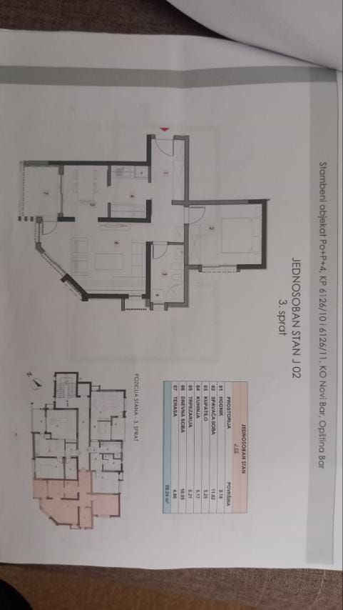 Апартаменты в Баре, Черногория, 37м2 - стоимость 74&nbsp;000€ - Ref: 72264 фото 9