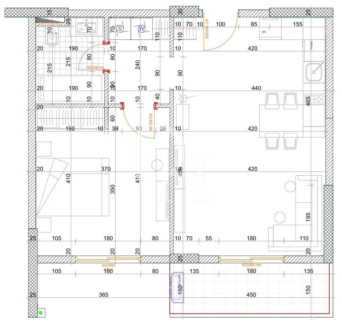 Апартаменты в Баре, Черногория, 57м2 - стоимость 114&nbsp;220€ - Ref: 72237 фото 4