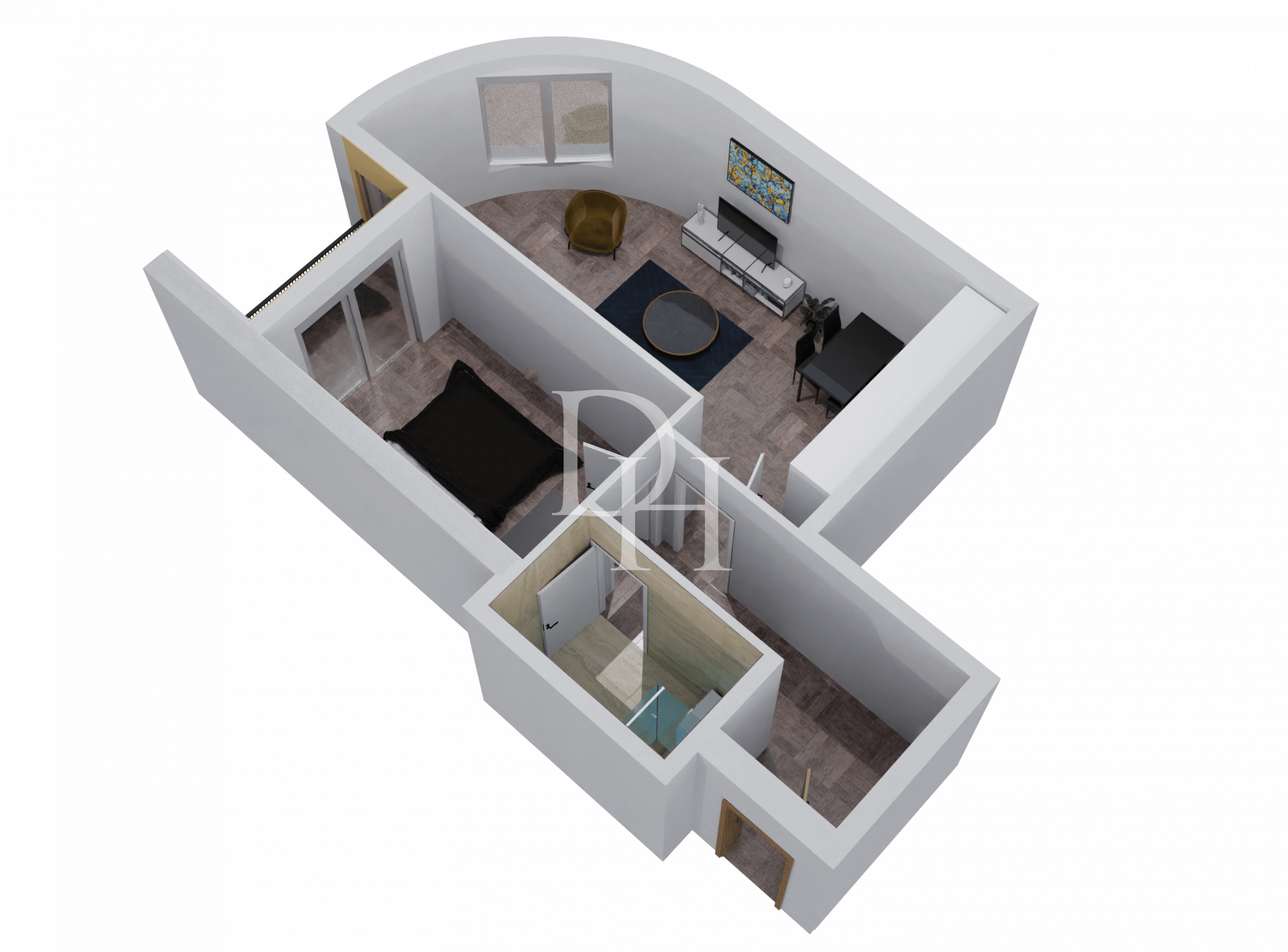 Apartments in Bar, Montenegro, 47m2 - for 119&nbsp;850€ - Ref: 72234 photo 4