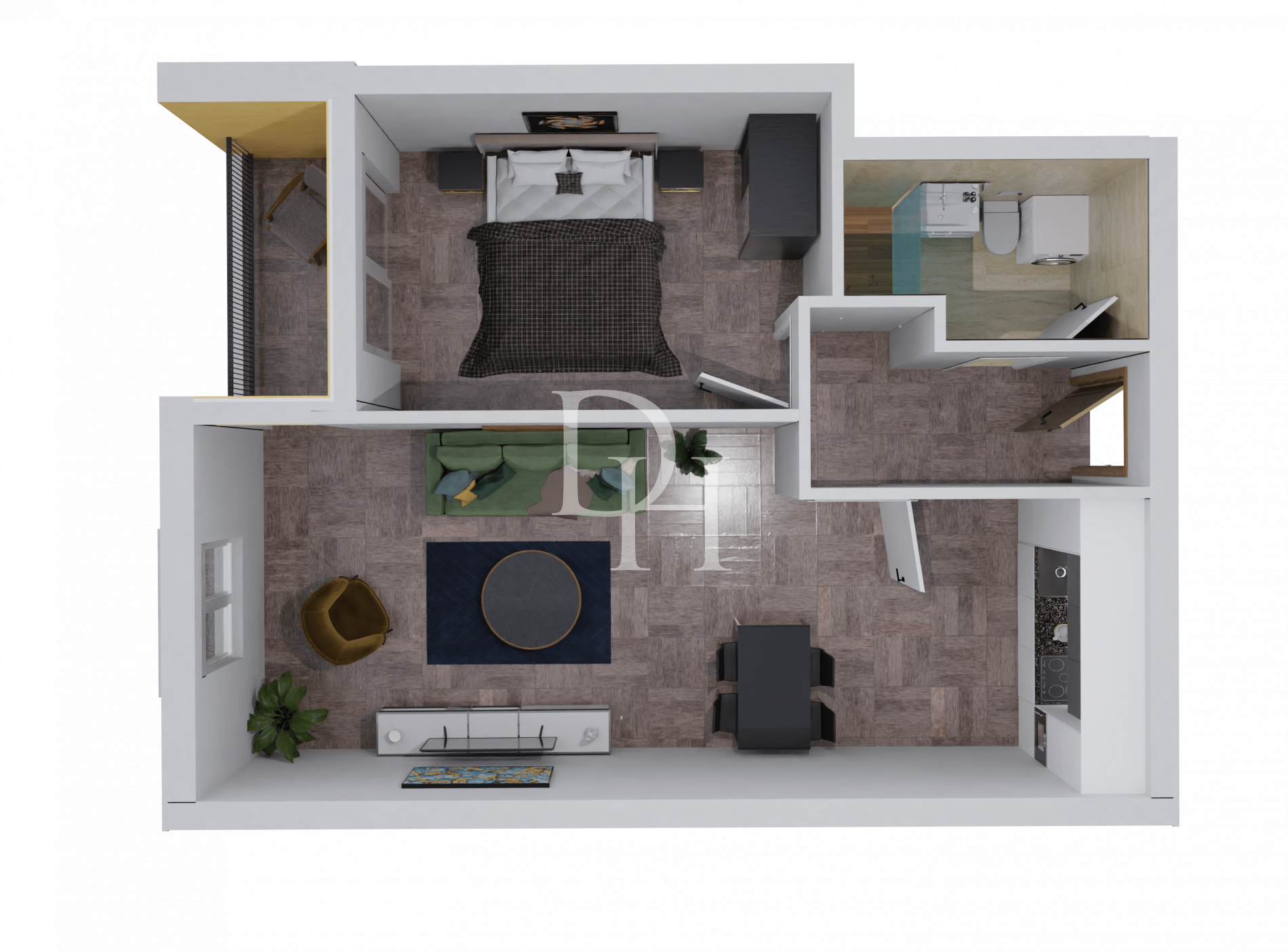 Apartments in Bar, Montenegro, 47m2 - for 119&nbsp;850€ - Ref: 72234 photo 5