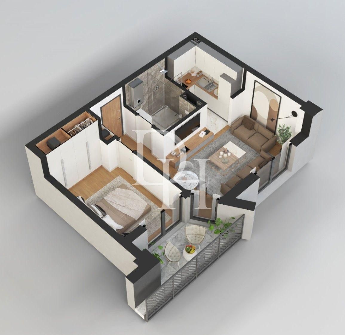 Mieszkania w Barze, Czarnogóra, 40m2 - koszt 95&nbsp;700€ - Ref: 72220 zdjęcia 5