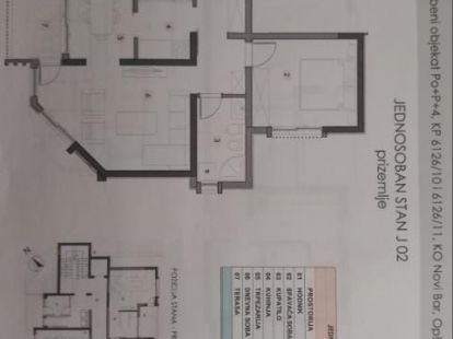 Апартаменты в Баре, Черногория, 37м2 - стоимость 74&nbsp;000€ - Ref: 72264 фото 8