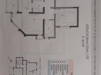 Апартаменты в Баре, Черногория, 37м2 - стоимость 74&nbsp;000€ - Ref: 72264 фото 9