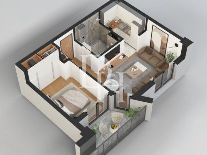 Mieszkania w Barze, Czarnogóra, 40m2 - koszt 95&nbsp;700€ - Ref: 72220 zdjęcia 5