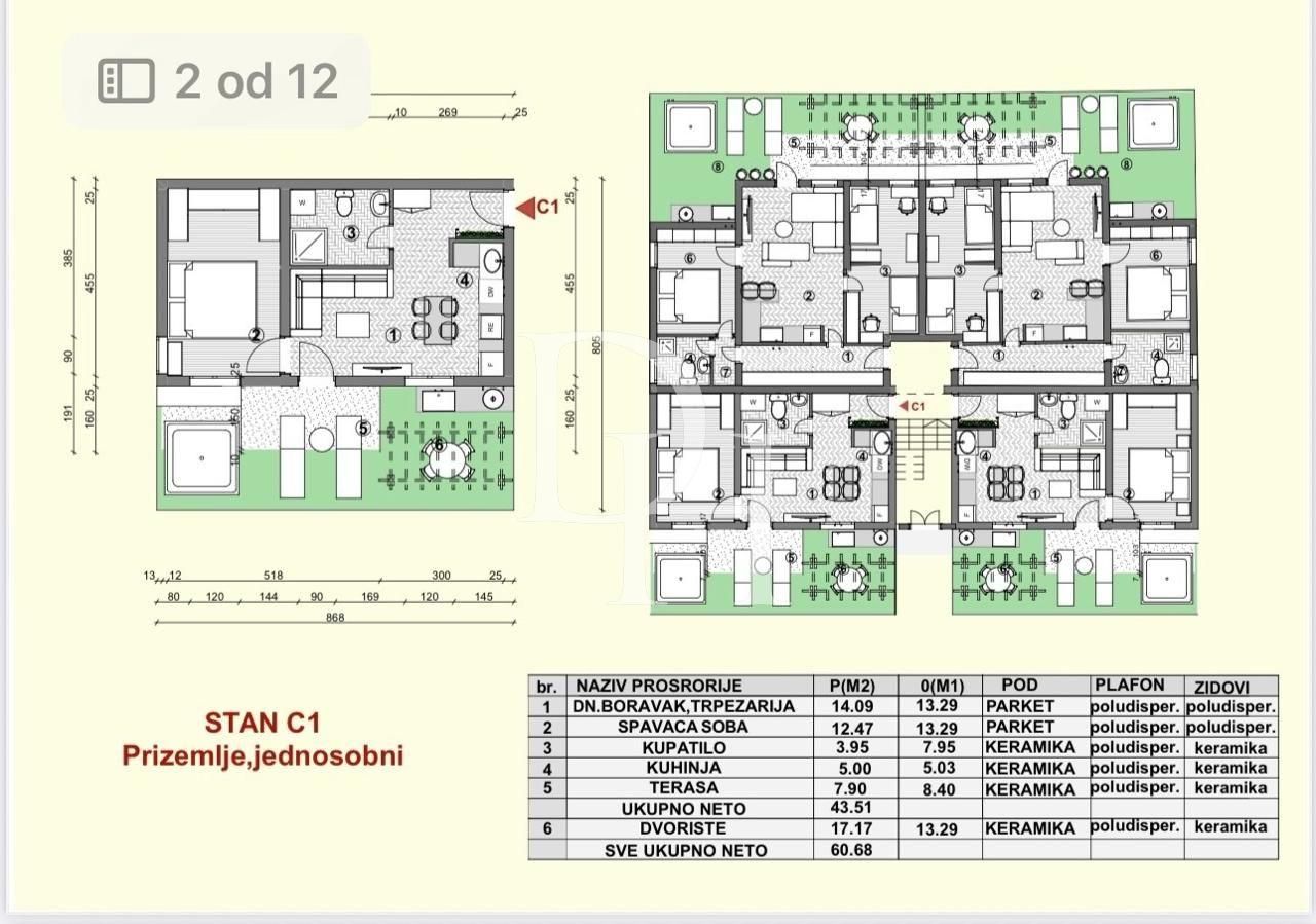 Апартаменти у громаді Будва, Чорногорія, 27м2 - вартість 54&nbsp;000€ - Ref: 72425 фото 8