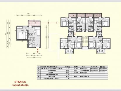 Апартаменти у громаді Будва, Чорногорія, 27м2 - вартість 54&nbsp;000€ - Ref: 72425 фото 10