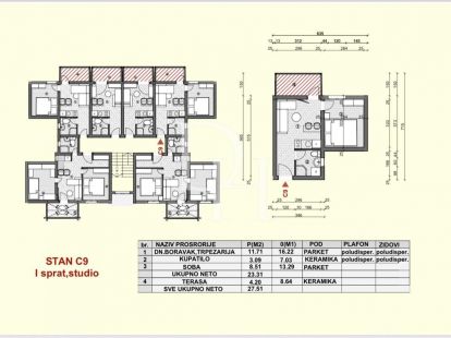 Апартаменти у громаді Будва, Чорногорія, 27м2 - вартість 54&nbsp;000€ - Ref: 72425 фото 14