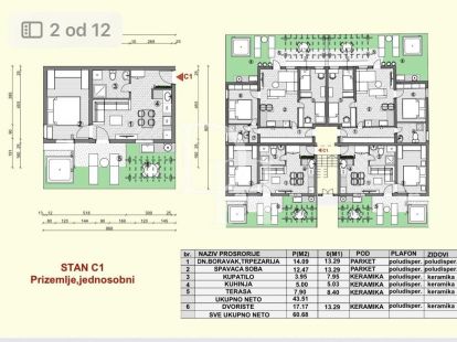 Апартаменти у громаді Будва, Чорногорія, 27м2 - вартість 54&nbsp;000€ - Ref: 72425 фото 8