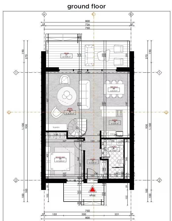 Коттедж в Колашине, Черногория, 80м2 - стоимость 139&nbsp;000€ - Ref: 72574 фото 4