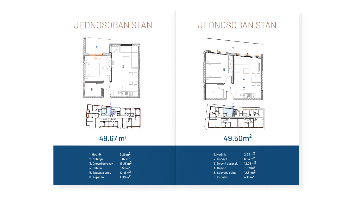 Апартаменты в Баре, Черногория, 48м2 - стоимость 122&nbsp;400€ - Ref: 72710 фото 5