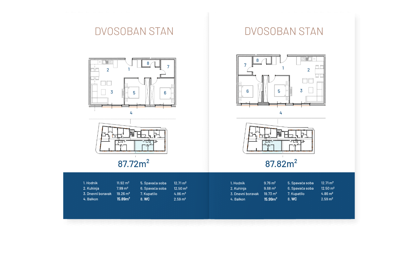 Апартаменты в Баре, Черногория, 48м2 - стоимость 122&nbsp;400€ - Ref: 72710 фото 8