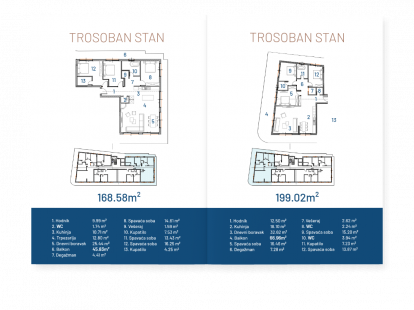 Апартаменты в Баре, Черногория, 48м2 - стоимость 122&nbsp;400€ - Ref: 72710 фото 9