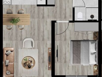 Апартаменты в Баре, Черногория, 47м2 - стоимость 108&nbsp;100€ - Ref: 72743 фото 2