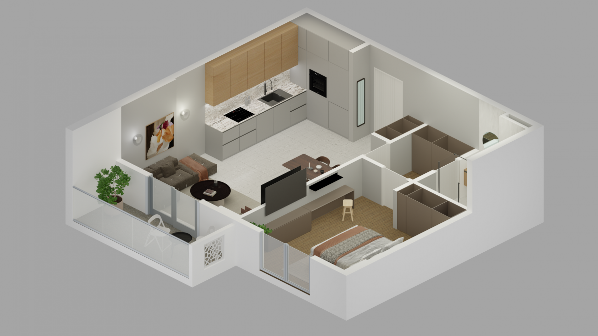 Апартаменты в Баре, Черногория, 58м2 - стоимость 148&nbsp;200€ - Ref: 72784 фото 3