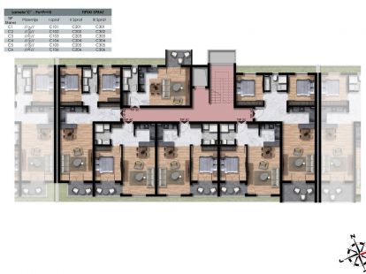 Апартаменты в Баре, Черногория, 50м2 - стоимость 98&nbsp;100€ - Ref: 72816 фото 6