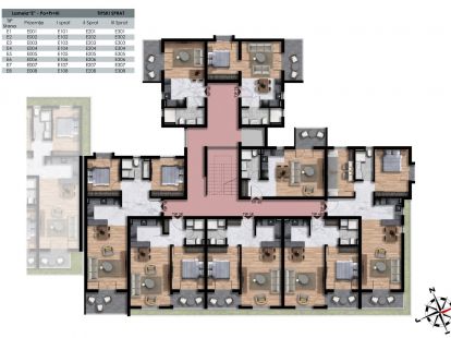 Апартаменты в Баре, Черногория, 50м2 - стоимость 98&nbsp;100€ - Ref: 72816 фото 7