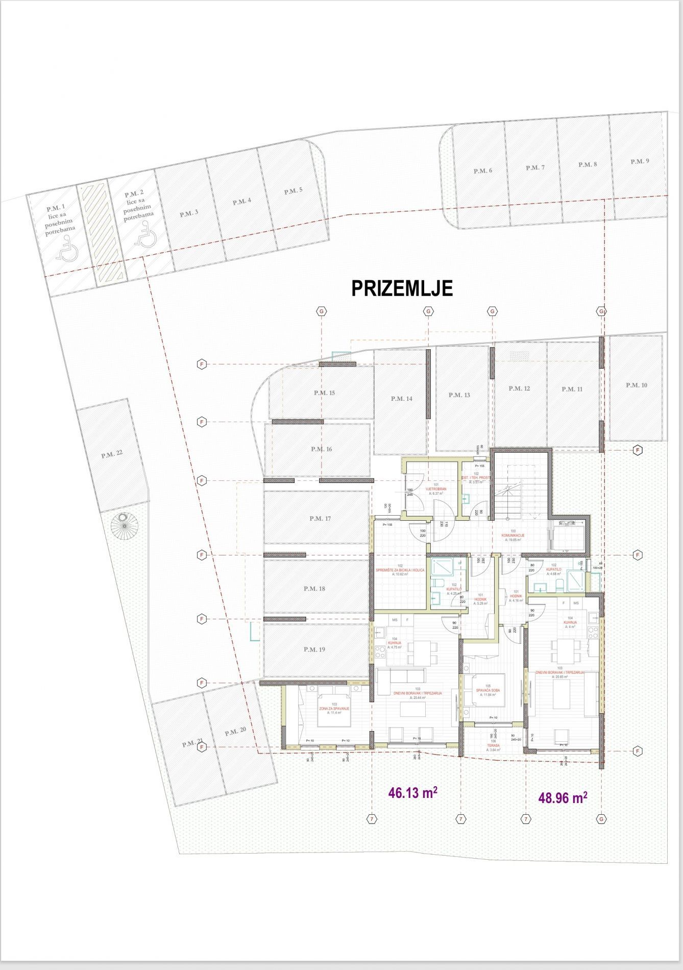 Апартаменты в Баре, Черногория, 50м2 - стоимость 128&nbsp;336€ - Ref: 72824 фото 4