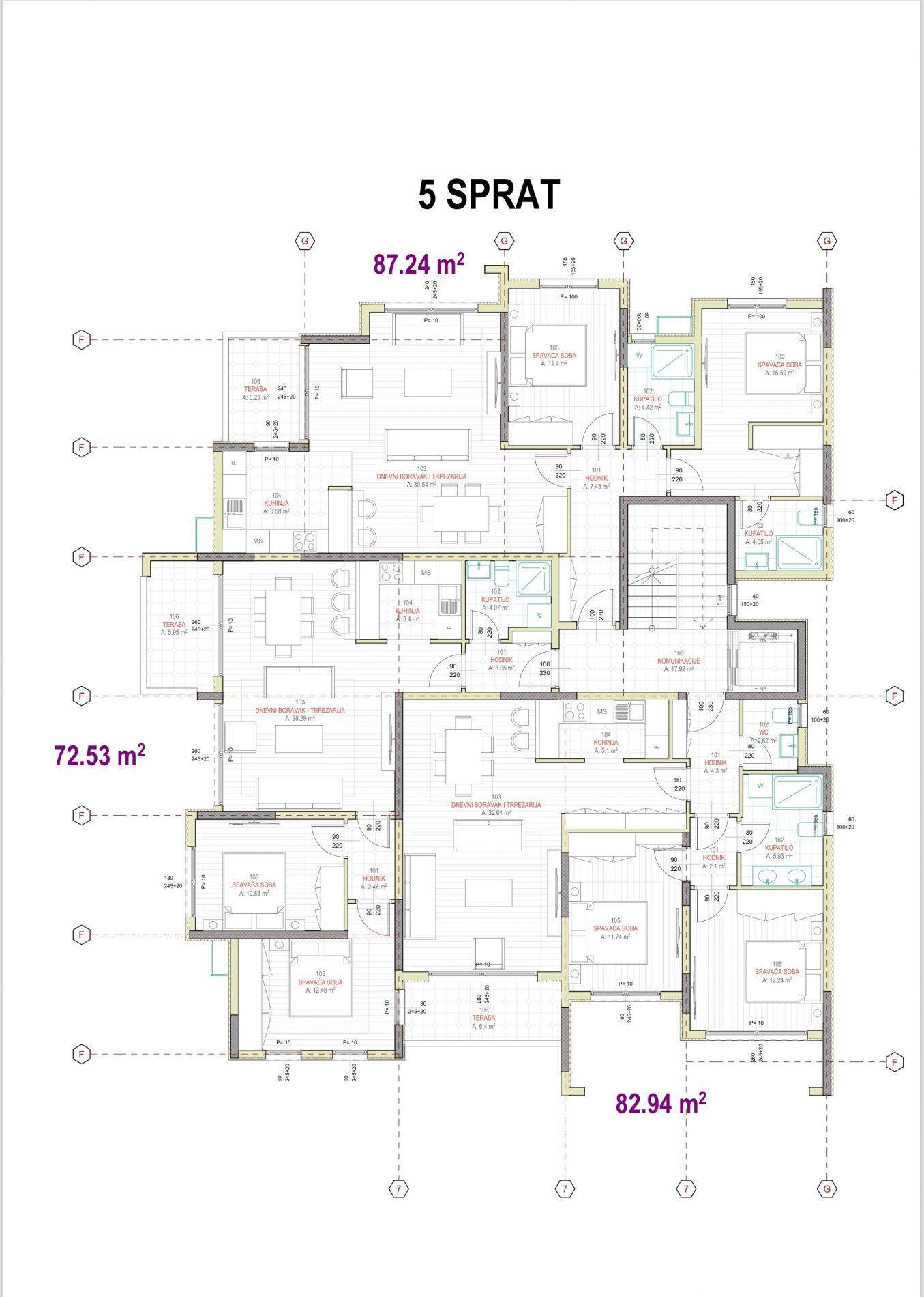 Апартаменты в Баре, Черногория, 50м2 - стоимость 128&nbsp;336€ - Ref: 72824 фото 9