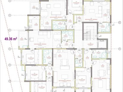 Апартаменты в Баре, Черногория, 50м2 - стоимость 128&nbsp;336€ - Ref: 72824 фото 5
