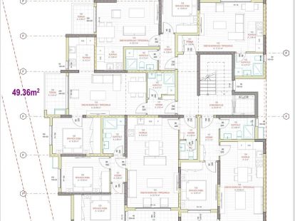 Апартаменты в Баре, Черногория, 50м2 - стоимость 128&nbsp;336€ - Ref: 72824 фото 6