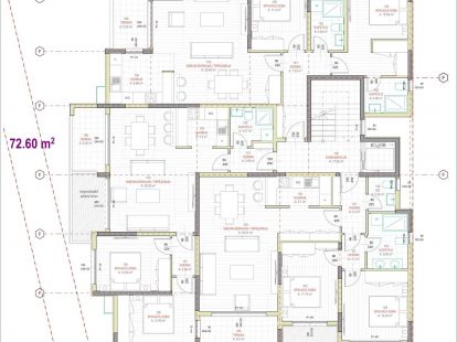 Апартаменты в Баре, Черногория, 50м2 - стоимость 128&nbsp;336€ - Ref: 72824 фото 8