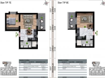 Апартаменты в Баре, Черногория, 70м2 - стоимость 139&nbsp;040€ - Ref: 72823 фото 5
