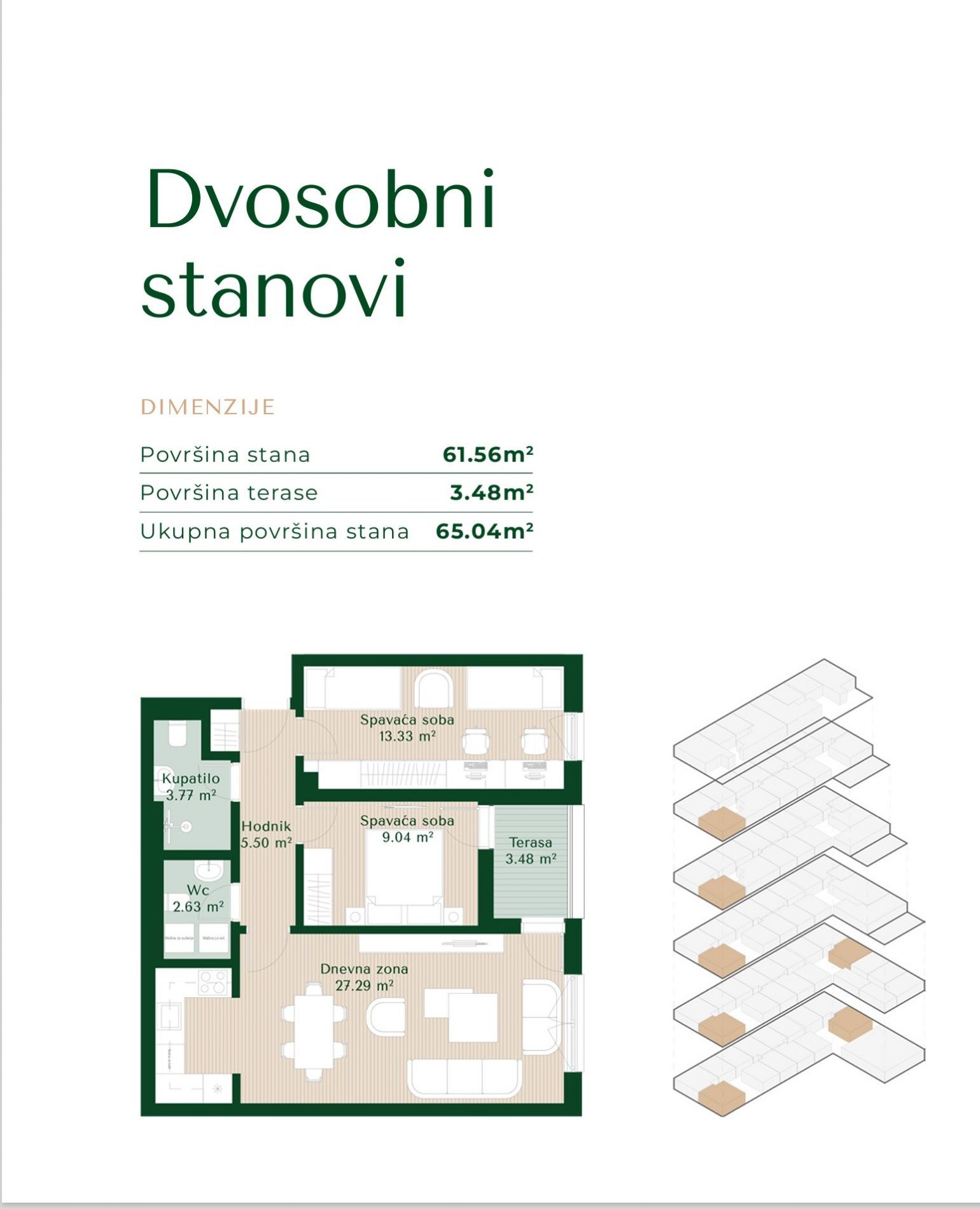 Апартаменты в Подгорице, Черногория, 46м2 - стоимость 113&nbsp;950€ - Ref: 72827 фото 10